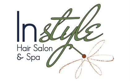 Logo, Instyle Hair Salon & Spa,